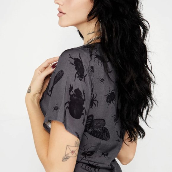 Disturbia Parasite Midi Dress Size 8 / Small - Picture 2 of 3